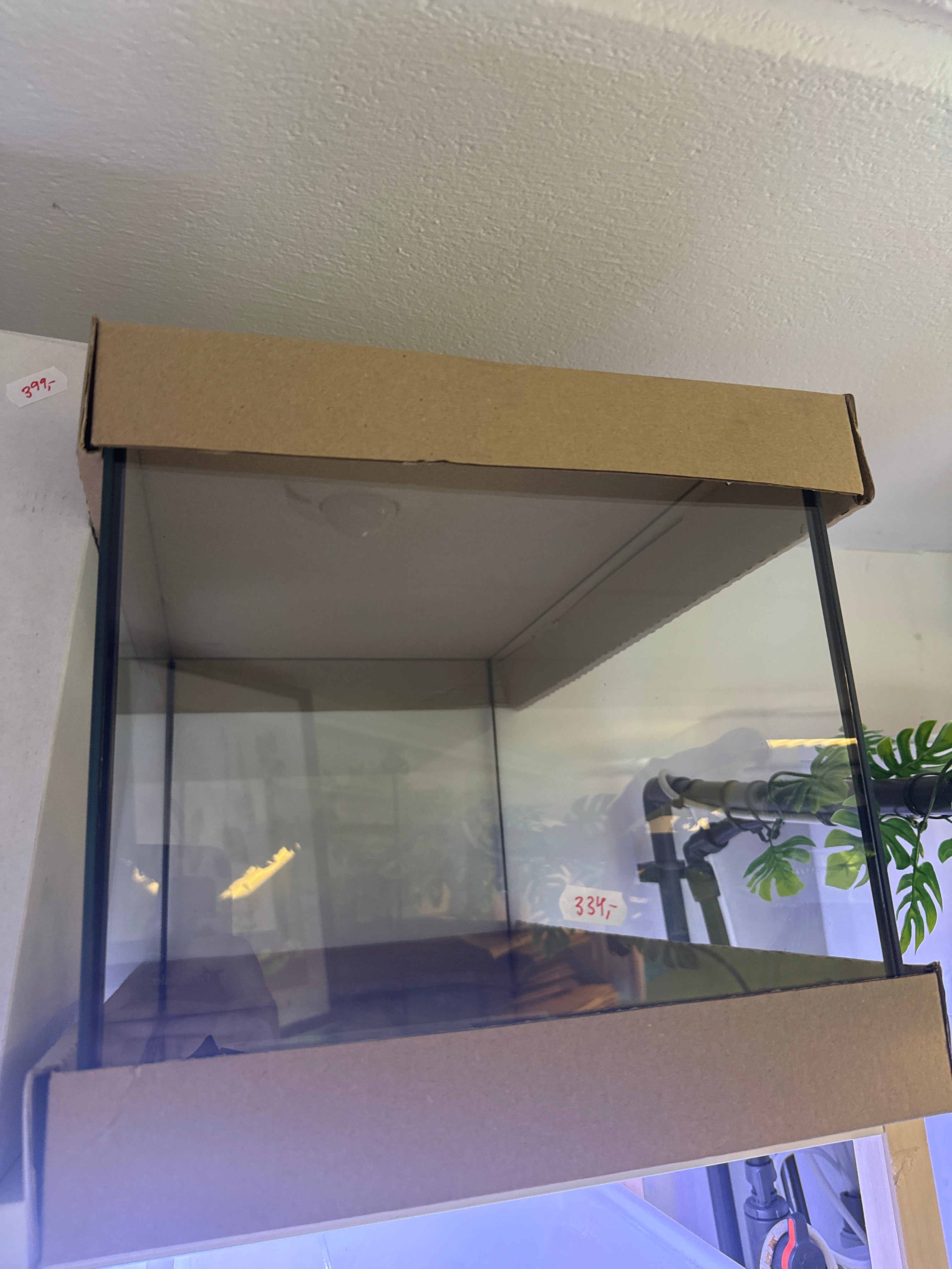 45 liters helglas akvarie