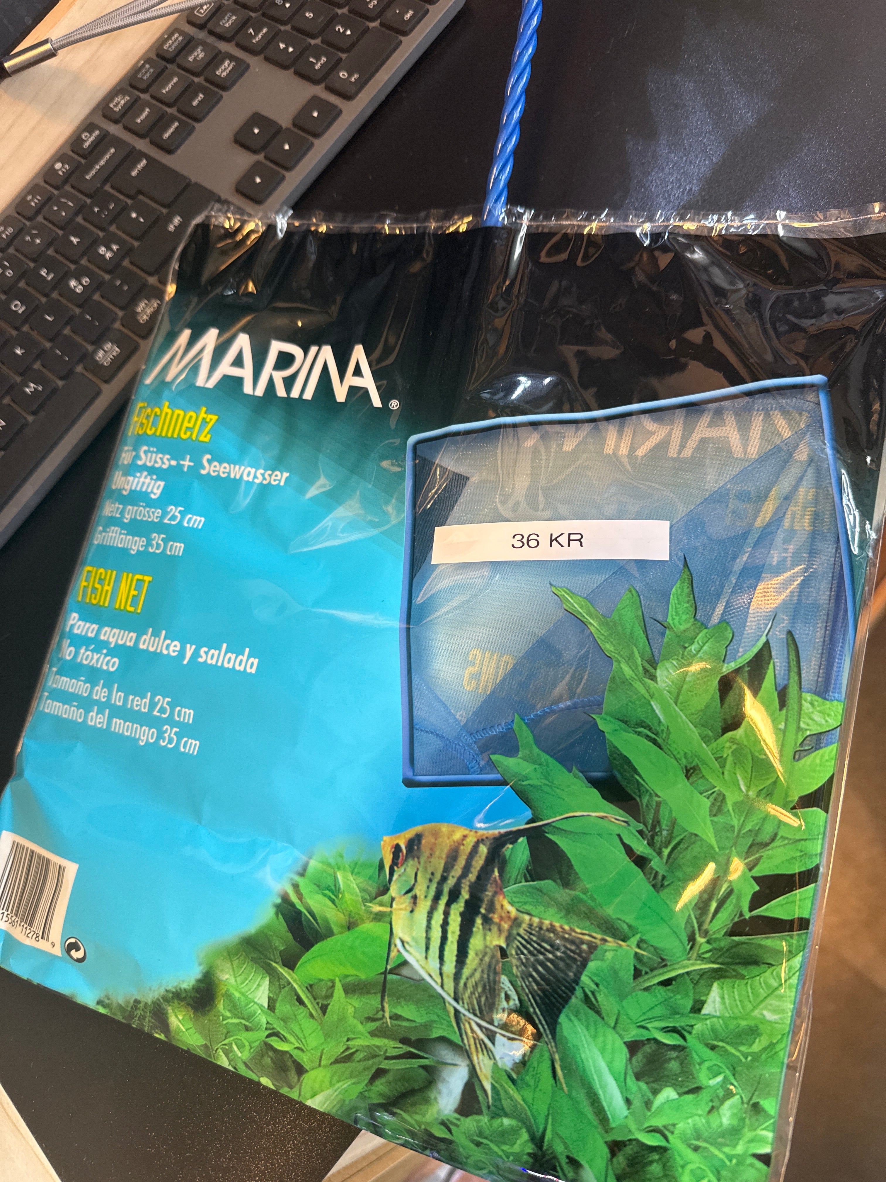 Marina Fangstnet, 25 cm