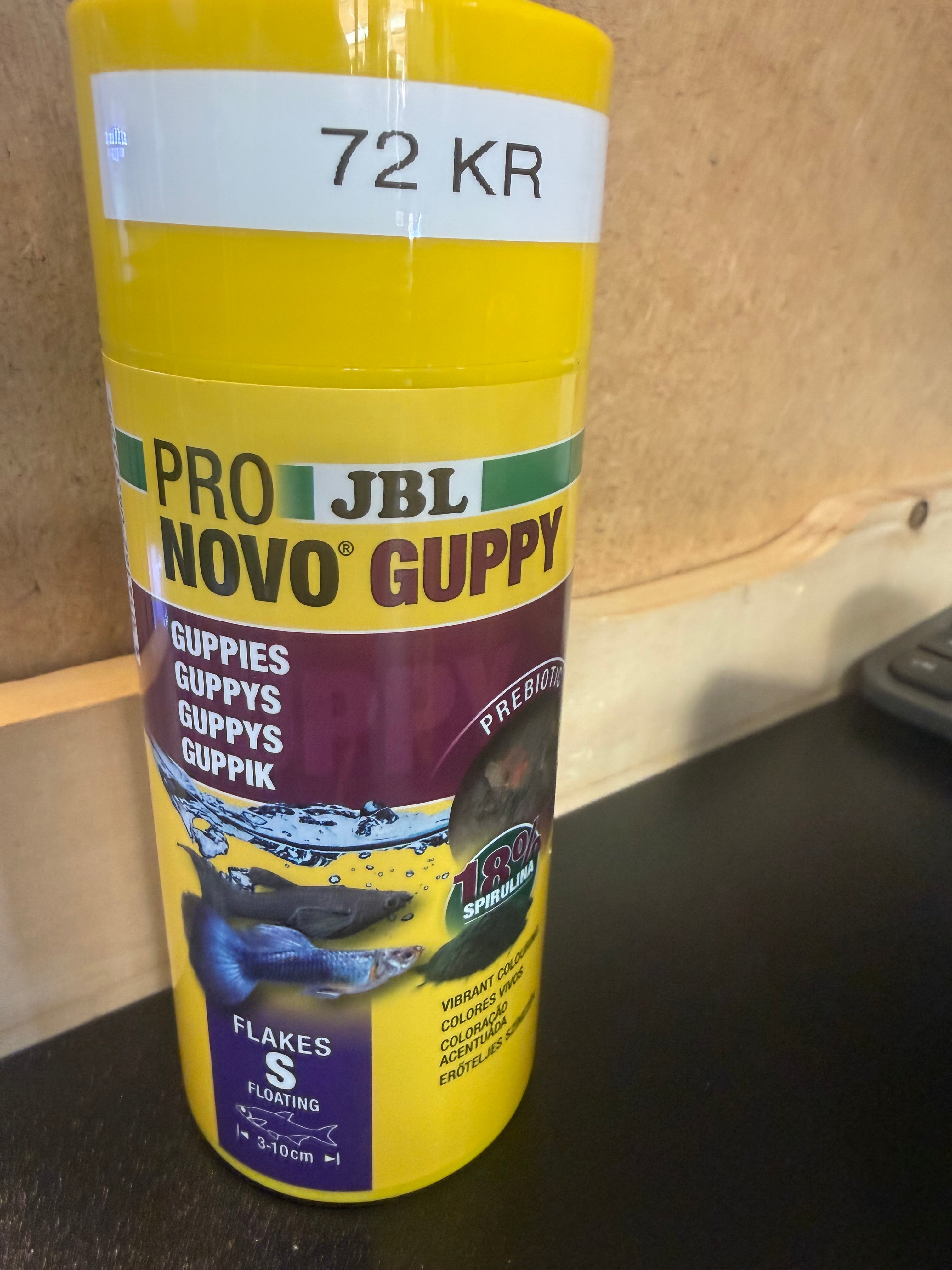 JBL Pro Novo Guppy Flake S 250ML