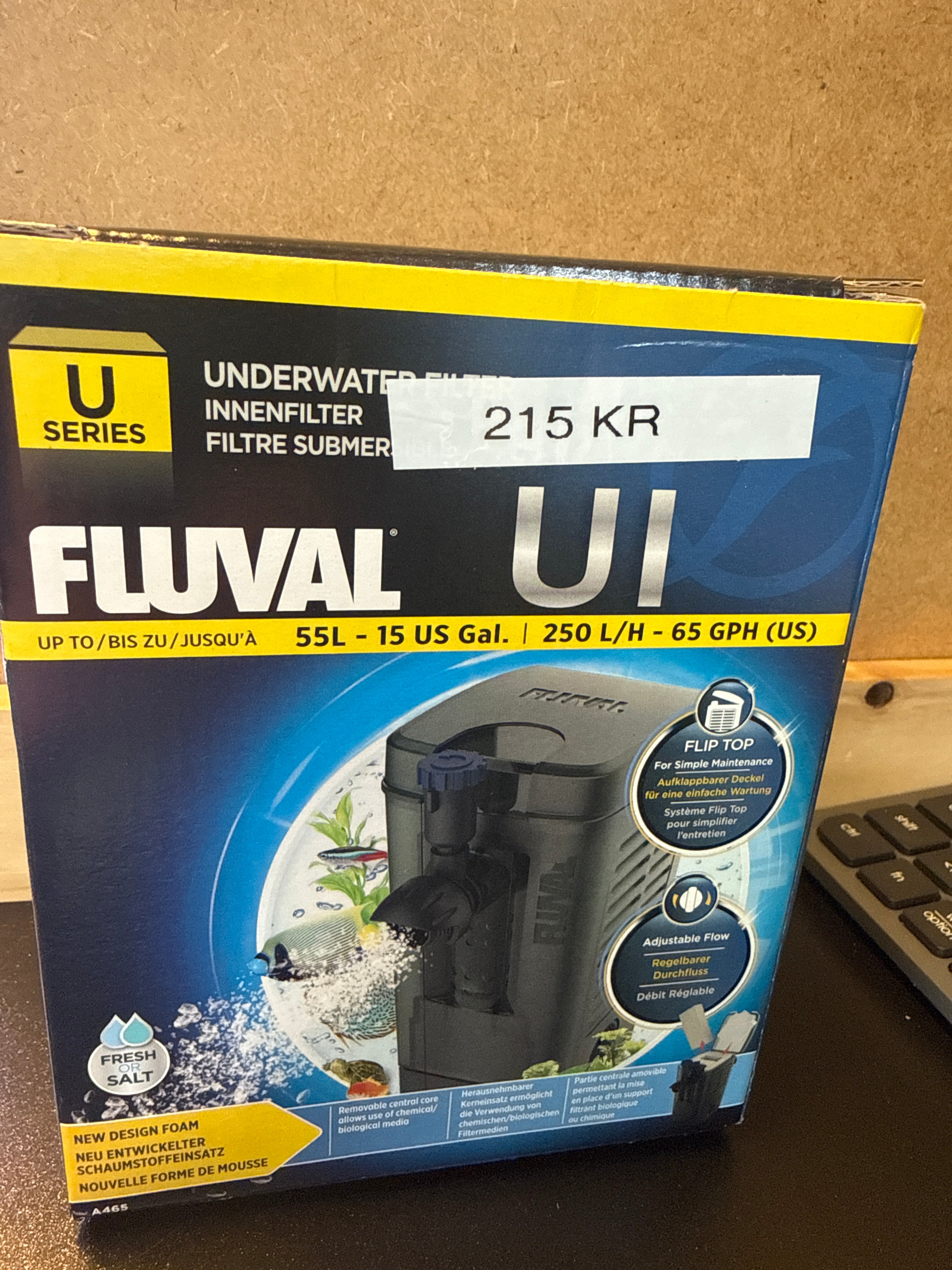 Fluval U1 - indvendigt filter