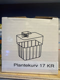 Plantekurv til overflade planter.