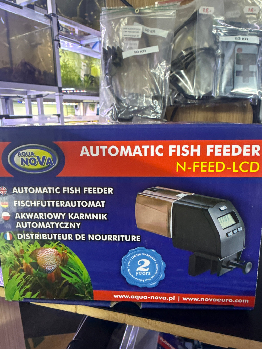 Aqua Nova Automatisk foderautomat