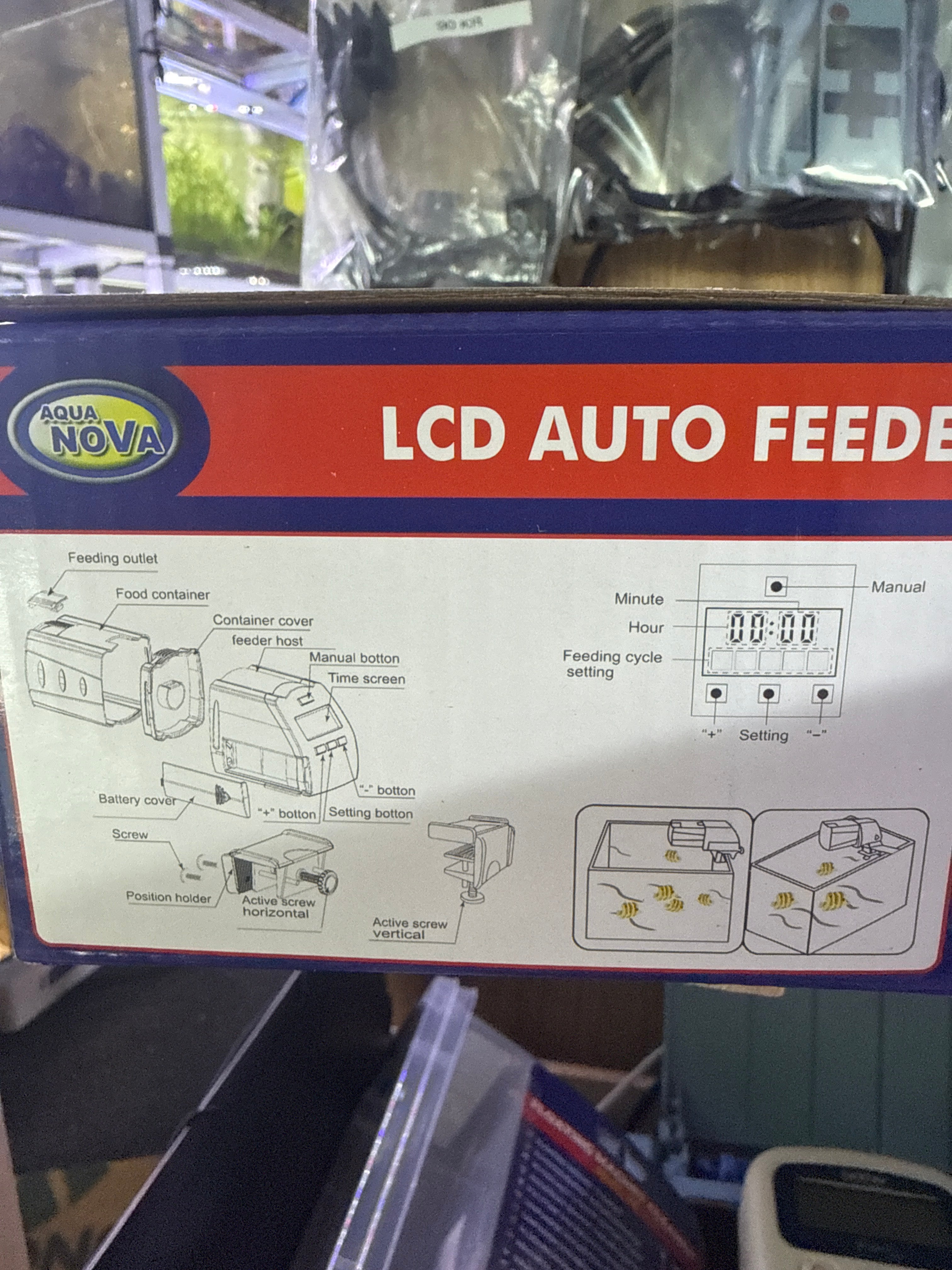 Aqua Nova Automatisk foderautomat