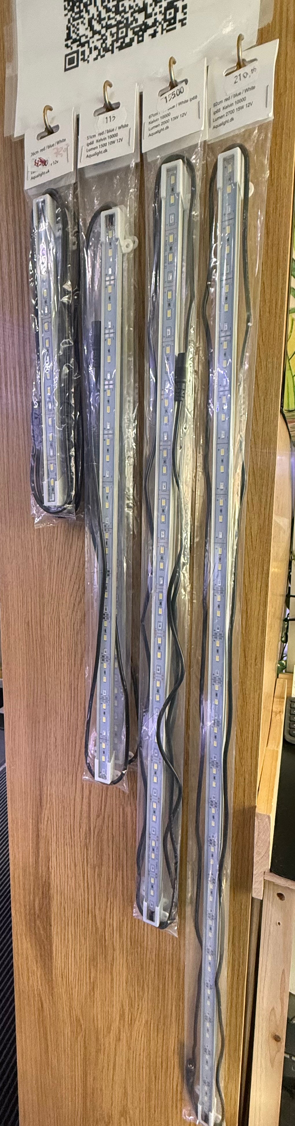 Aqualight LED Rød/hvid/blå  26 cm