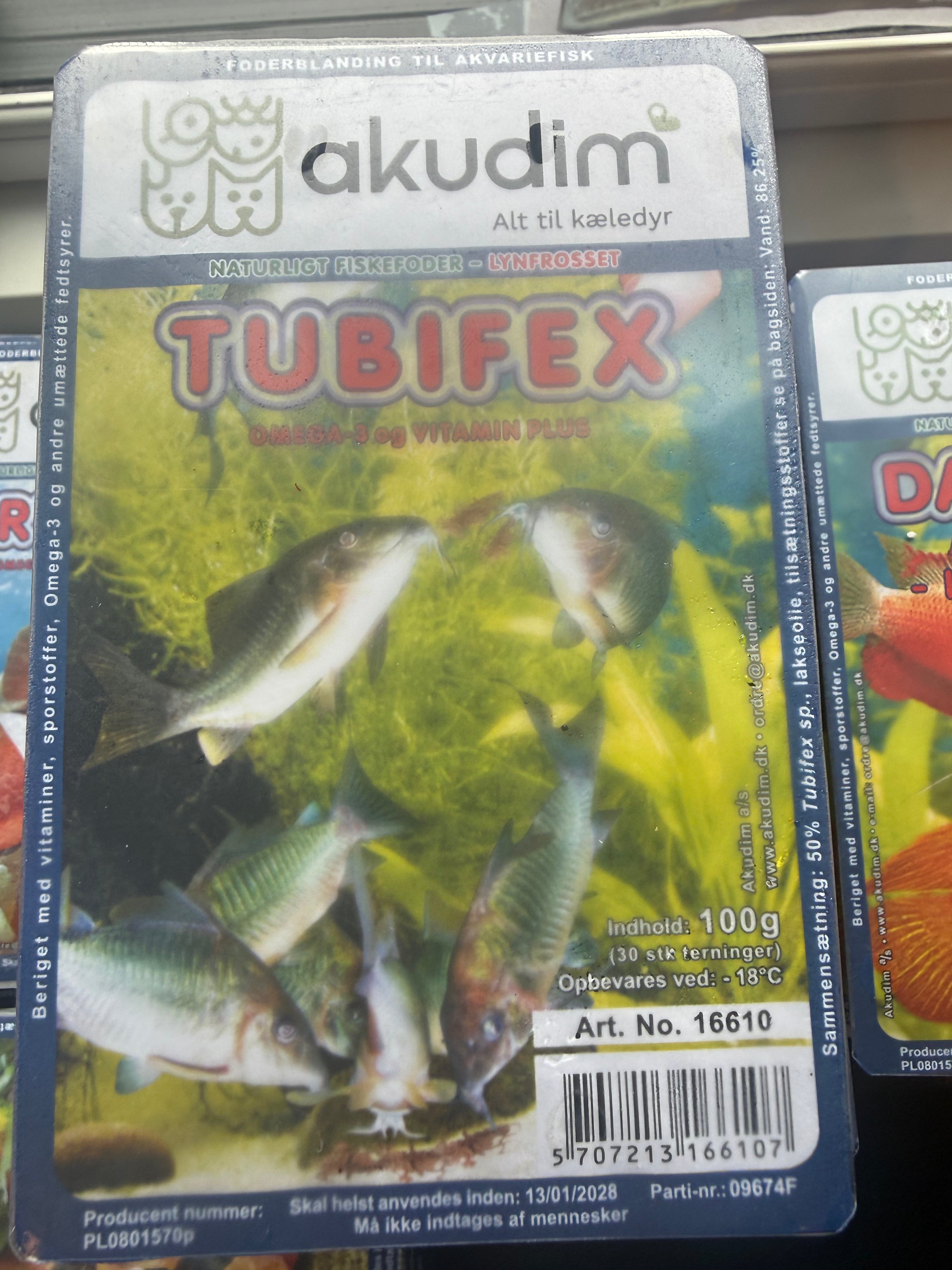 Tubifex Frost - blisterpakker (sendes ikke)