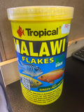 Tropical Malawi Flakes med Green Pea og Spirulina 1000ML